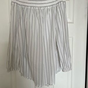 Michael Kors White Off the Shoulder Top Size S